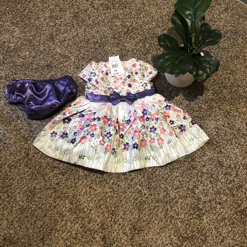 Nannette brand size 6month girls summer dress